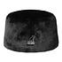 Faux Fur Topper (Black Solid)