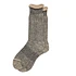 Hemp Thick Pile Crew Socks (Black)