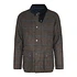 Bedale Check Wool Jacket (Brown)