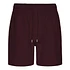 Organic Twill Shorts (Oxblood Red)
