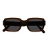 Apollo Sunglasses (Chocolate / Grey Solid Lens)