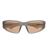 Crow Sunglasses (Matt Grey / Orange Solid Lens)