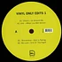 V.A. - Vinyl Only Edits 1