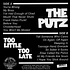 Pütz - Too Little Too Late