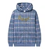 Edge Applique Zip-Thru Hood (Plaid)