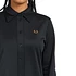 Fred Perry - Button-Through Jersey Shirt Dress