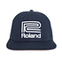 Classic Logo Snapback Cap (Navy)