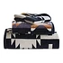 3 Piece Towel Set (Spider Rock Black / White)