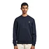 Crew Neck Sweatshirt (Navy / Ecru / Honeyc)