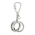 Laurel Wreath Keyring (Shiny Silver)