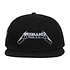 Metallica - 3D Logo Snapback Cap