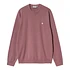 Madison Sweater (Dusky Pink / White)