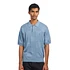 S/S Checker Polo (Frosted Blue)