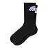 W' Jazzy Socks (Black / Air Sky)