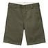 Master Short "Denison" Twill, 8.8 oz (Turtle Rinsed)