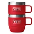 Espresso 6 Oz Mug Set of 2 (Rescue Red)