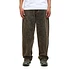 Wide Cut Denim Jeans (Acid Washed Brown)