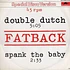 The Fatback Band - Double Dutch / Spank The Baby