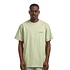 S/S American Script T-Shirt (Pale Olive)