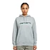 W' Hooded Carhartt Sweatshirt (Grey Heather / Dark Fir)