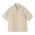 Carhartt WIP - W' S/S Michigan Shirt "Sullivan" Canvas, 7.4 oz