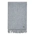 Brushed Wool Scarf Gift Set (Silver Chine)