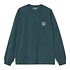 L/S Vista T-Shirt (Deep Lagoon Garment Dyed)