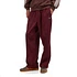 Premium Baggy Track Pants (Better Scarlet)