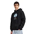 Crystal Notes Pullover Hood (Black)