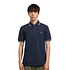 Twin Tipped Fred Perry Polo Shirt (Dark Airforce / Light Ice / Bayleaf)