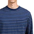 Beams Plus - Pocket Tee Jacquard Stripe