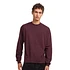 Oversized Organic LS T-Shirt (Oxblood Red)