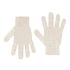 Merino Wool Gloves (Optical White)