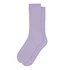 Merino Wool Blend Sock (Soft Lavender)
