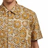 Beams Plus - Open Collar Block Print Sun Flower