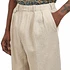 Beams Plus - 2 Pleats Relax Trousers Linen Cotton