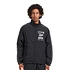 Athletic Nylon Track Jacket (Black)
