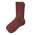 Hudson Socks (Marsala Chalk Wash)