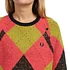 Fred Perry x Amy Winehouse Foundation - Brushed Argyle Knitted Jumper