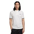 Twin Tipped Fred Perry Shirt (Snow White / Deep Mint / Soho Eclipse)