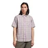 S/S Checkered Ombre Shirt (Purple)