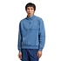 Organic Quarter Zip (Faded Indigo)