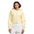 Organic Crop Zip Hood (Soft Yellow)