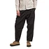 Pleated Track Pant (Licorice)