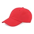Organic Cotton Cap (Red Tangerine)