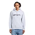 W' Hooded Carhartt Sweatshirt (Ash Heather / Cozy Purple)