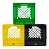 12" Vinyl Crate Jamaica Edition: Bright Green - Yellow - Black (3 Stück) (Bright Green / Yellow / Black)
