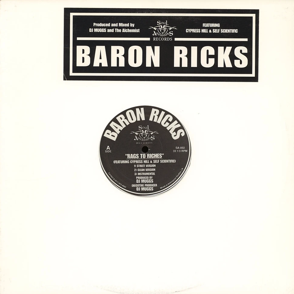 Barron Ricks Featuring Cypress Hill & Self Scientific - Rags To Riches / Harlem River Drive