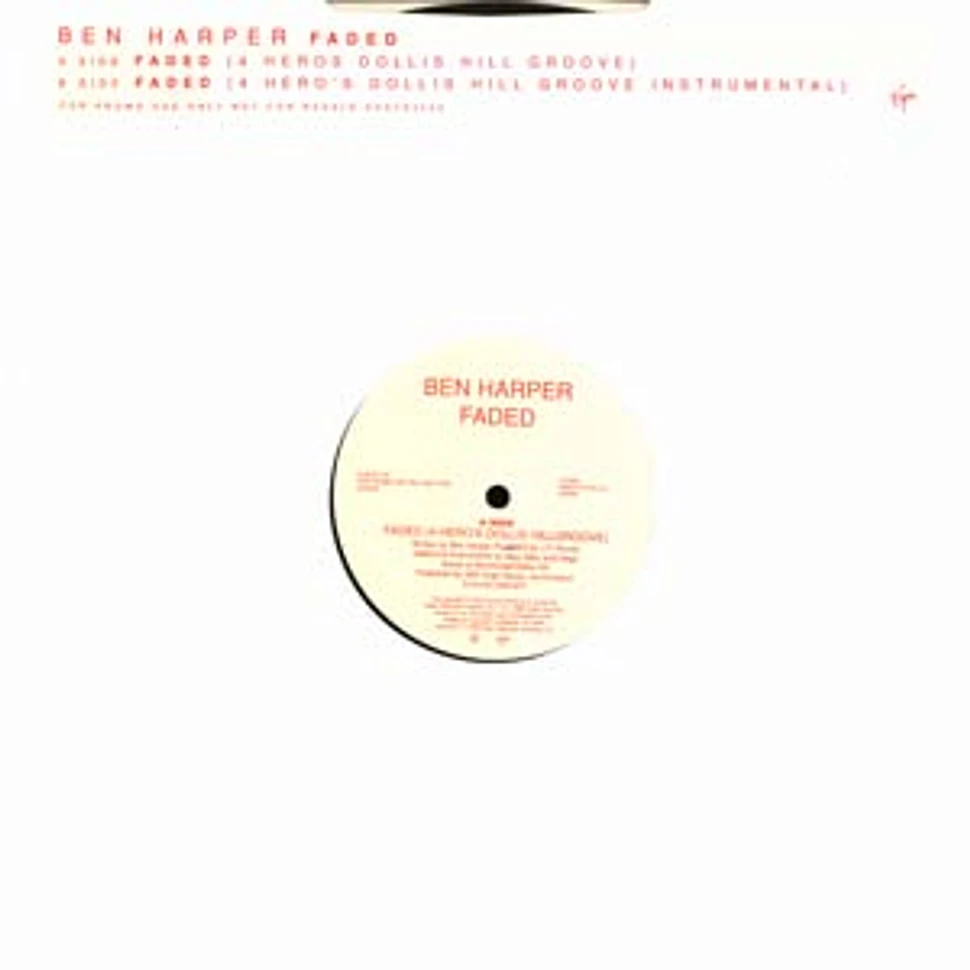 Ben Harper - Faded 4 Hero Remix