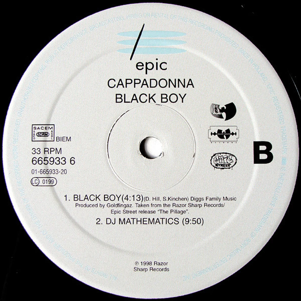 Cappadonna - Black Boy